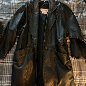Leather Jacket Vintage Genuine Leather